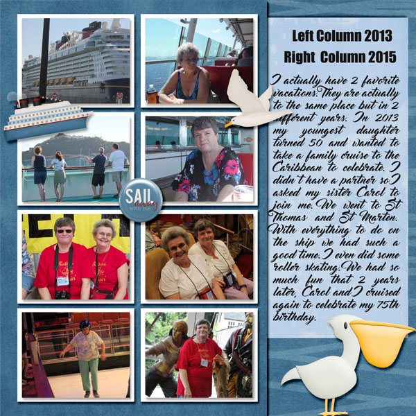 2 Cruise vacations