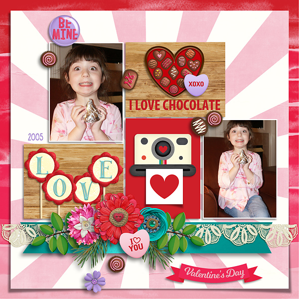 2005 Valentines Chocolate Kiss