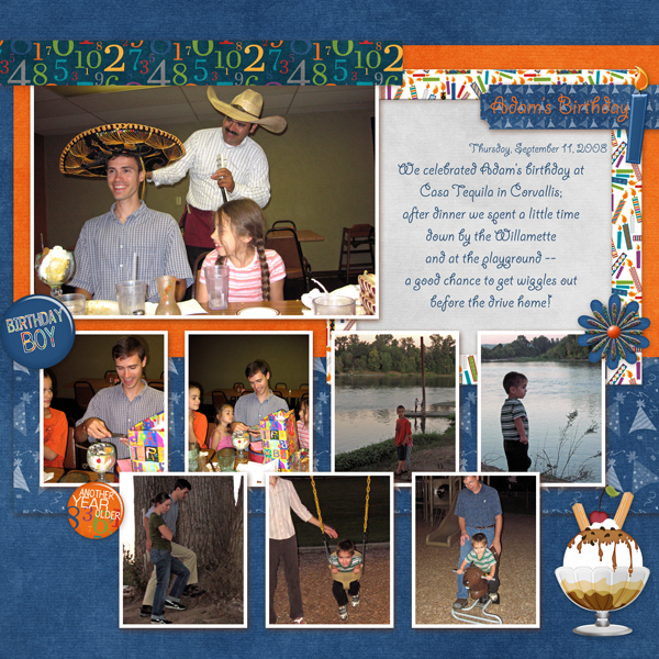 2008-09-09 Adam's Birthday