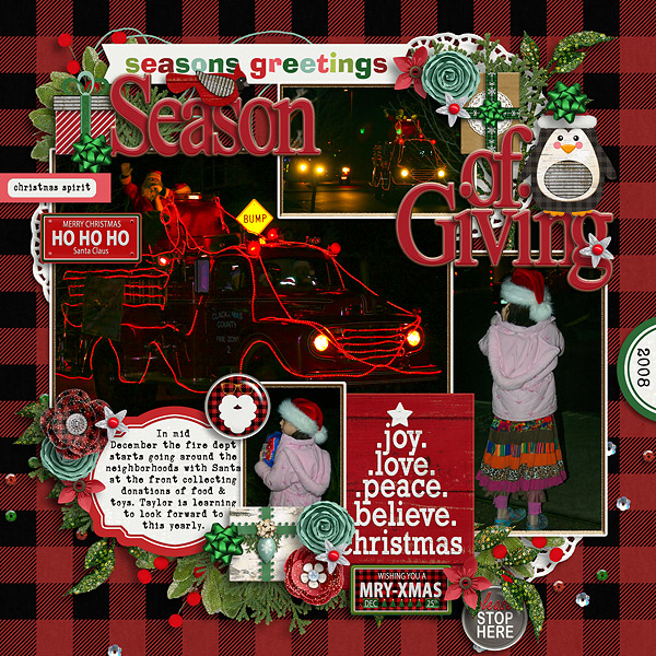 2008 Fireman Santa - Season of Giving