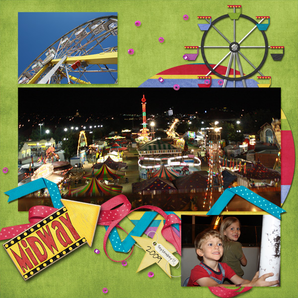 2010 07 Color- Ferris Wheel- 2009 STATE fair