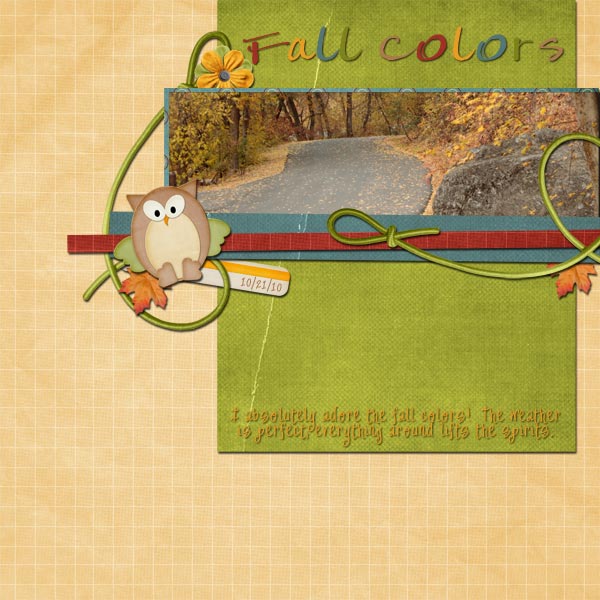 2010 10 Template- Fall Colors