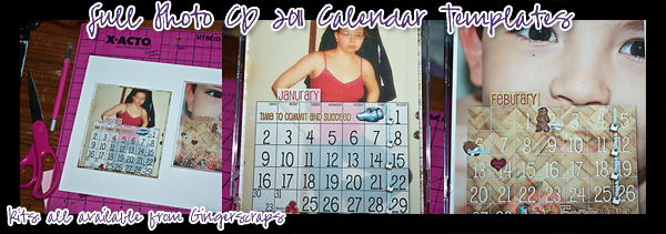 2011 CD Case Calendar