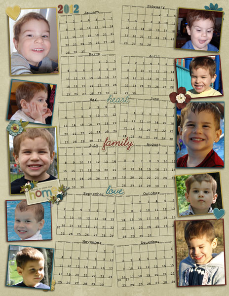 2012 Calendar