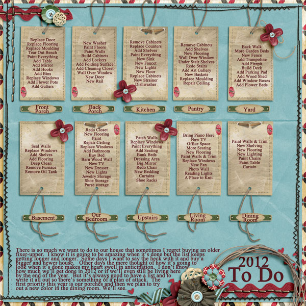 2012 To Do List