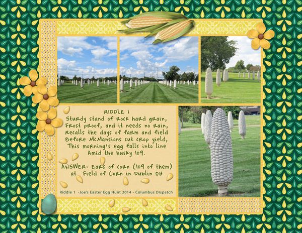 2014 #1 Ears of Corn at Field of Corn