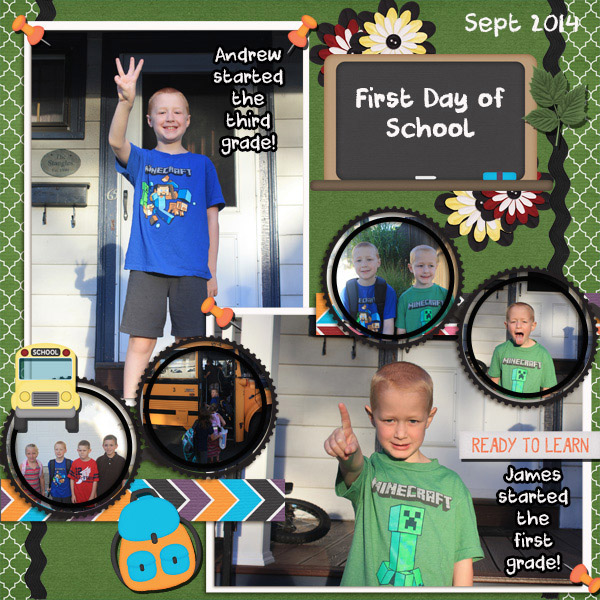 2014 First Day of School