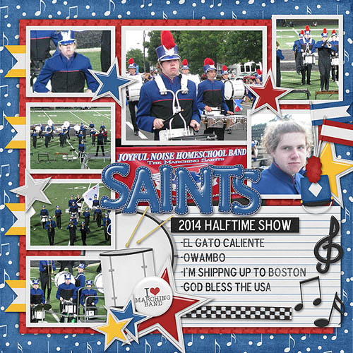 2014 Marching Saints