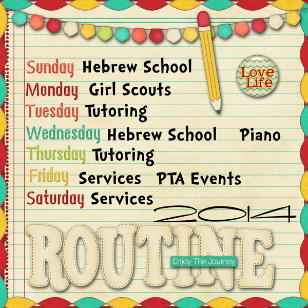 2014 Routine