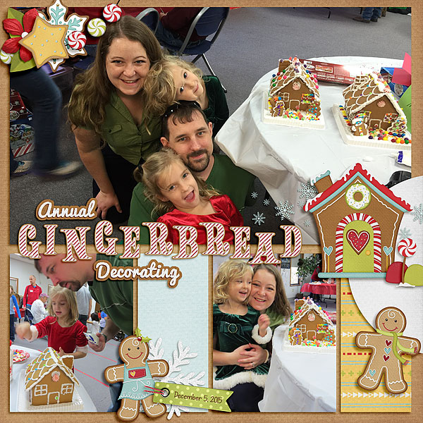 2015 Annual Gingerbread Decorating 1