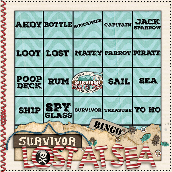 2015 Bingo Card for Pizazz