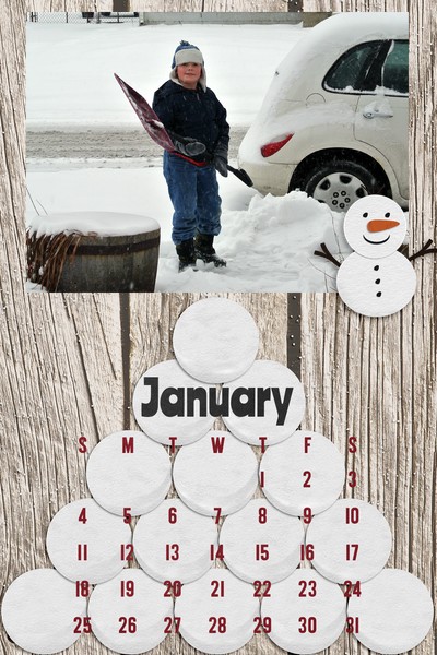 2015 Calendar Page January