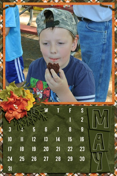2015 Calendar Page May