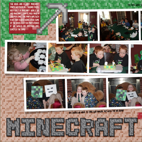 2015 Minecraft Bday