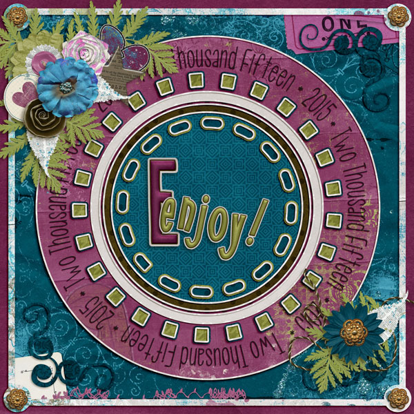 2015 One Little Word - Enjoy