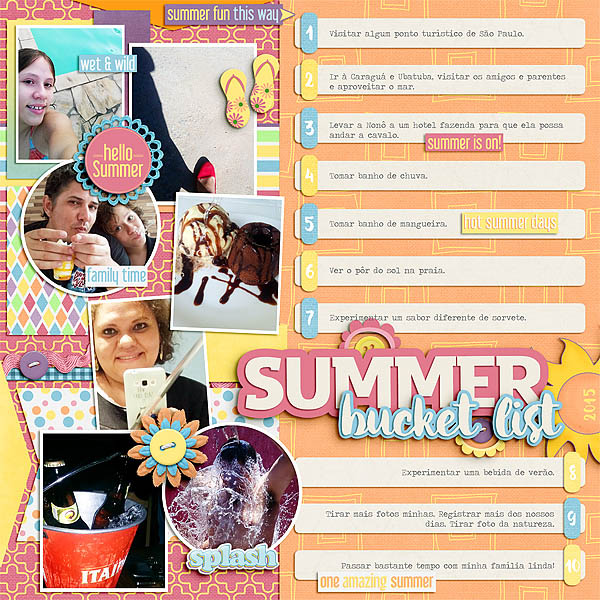 2015 Summer Bucket List