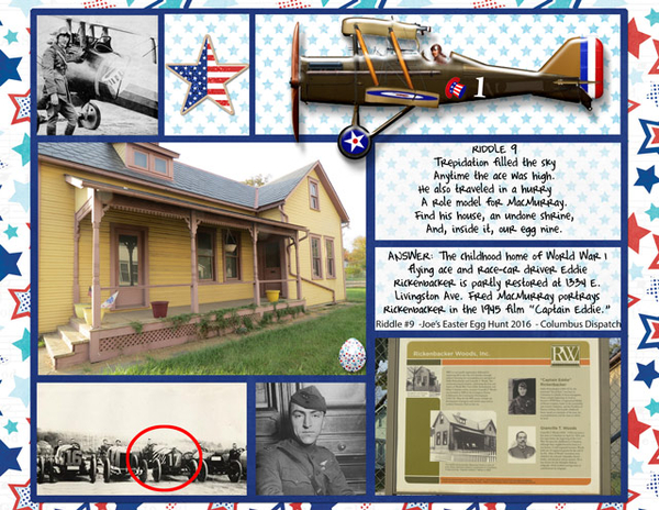 2016 #9 Eddie Rickenbacker Home
