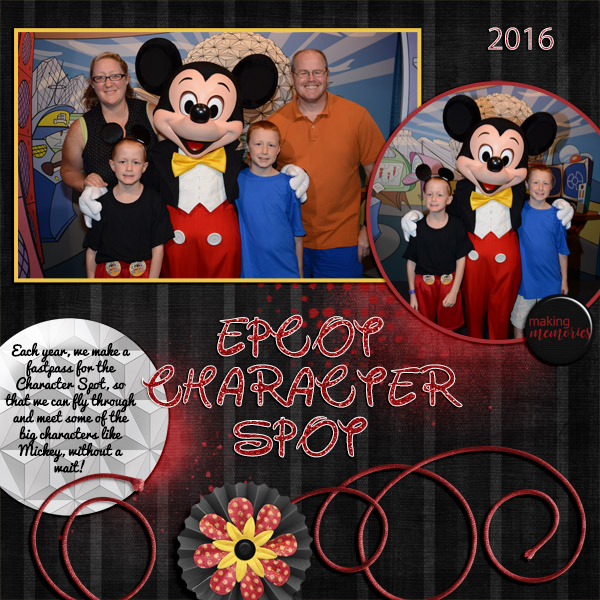 2016 AJ Character Spot Mickey