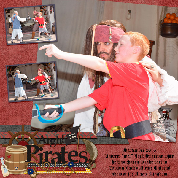 2016 AJ Jack Sparrow