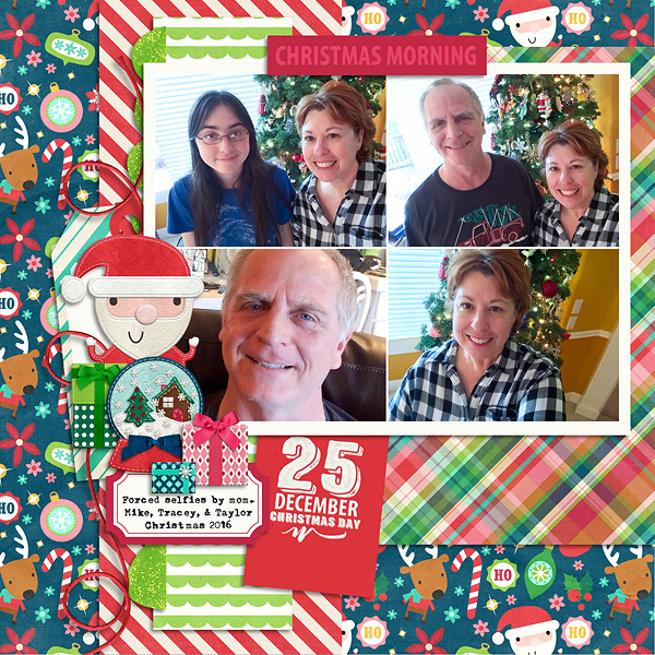 2016 Christmas Forced Selfies