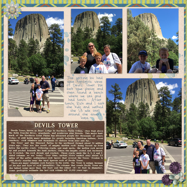 2016 Devils Tower Parking