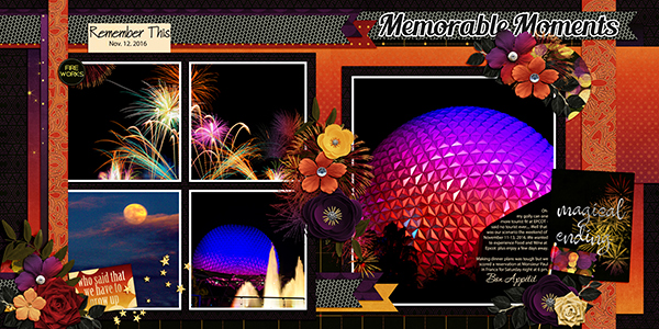 2016 EPCOT Food and Wine-at night!