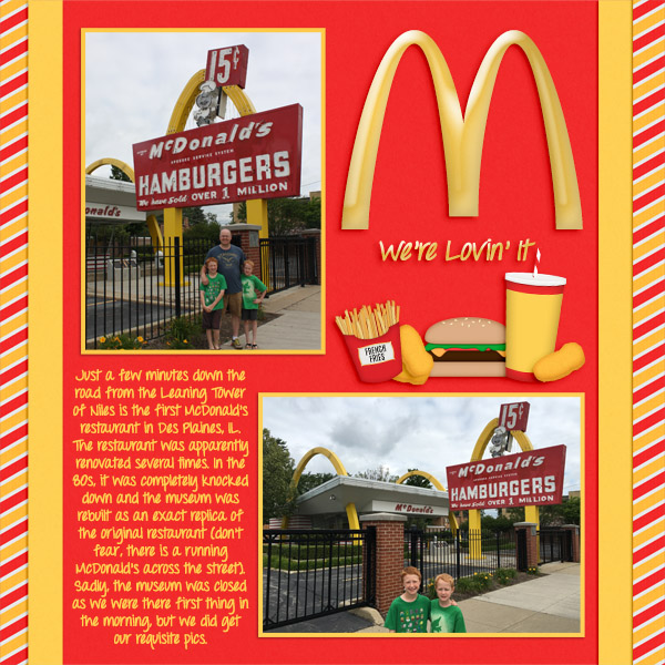 2016 First McDonalds