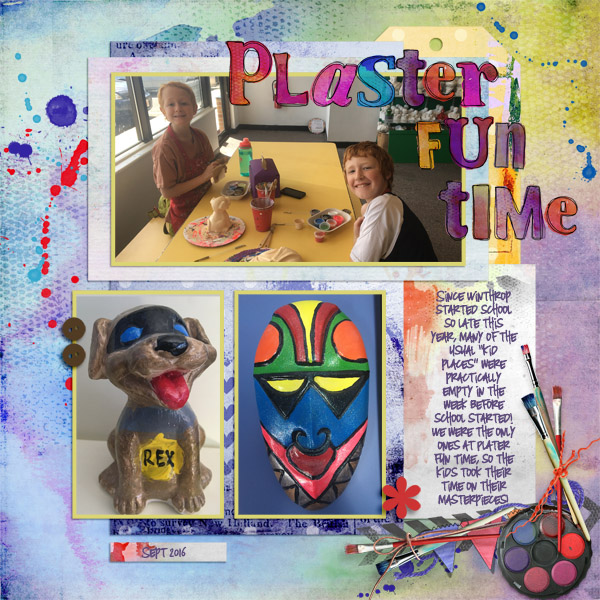 2016 Plaster Fun Time