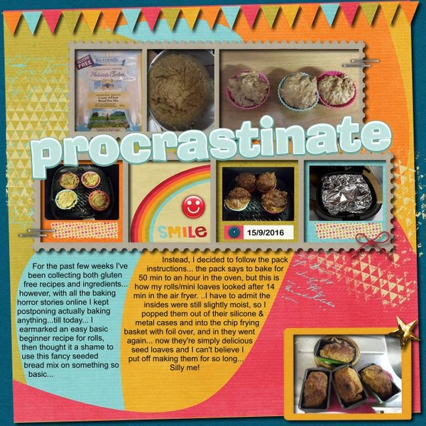 20160915 Procrastinate Gluten Free baking