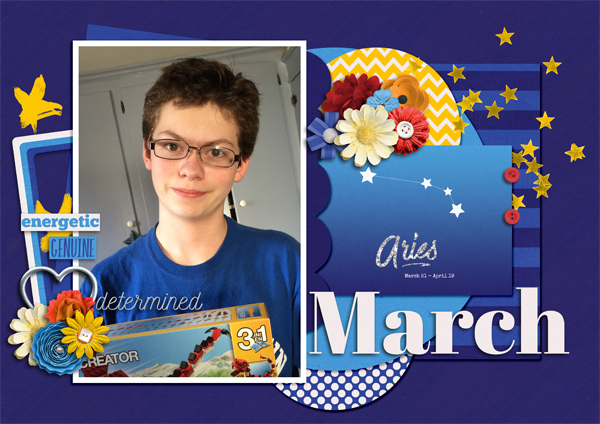 2017 Calendar - March