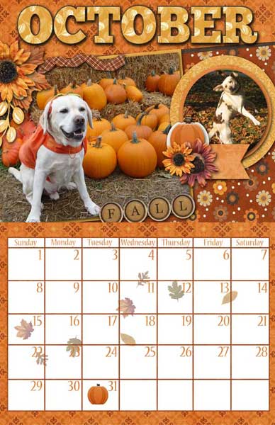 2017  Calendar Templates oct inspiration challenge