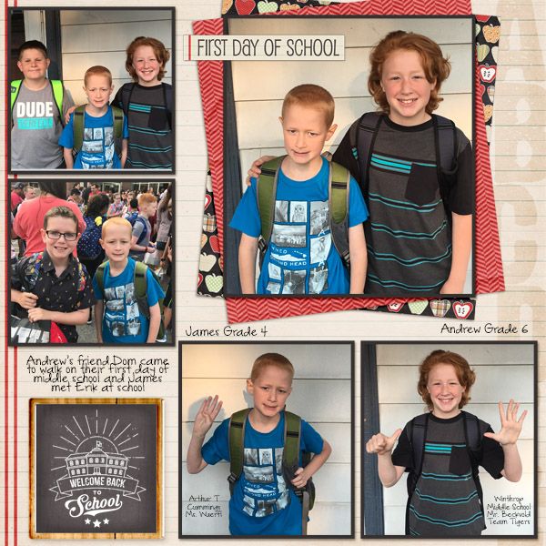 2017 First Day of School