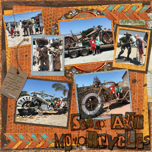 2017 Scrap Art Motorcycles