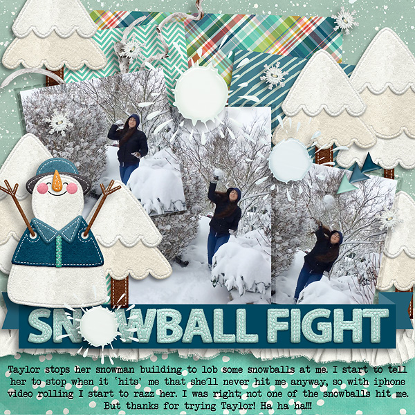 2017 Snowstorm Snowball Fight