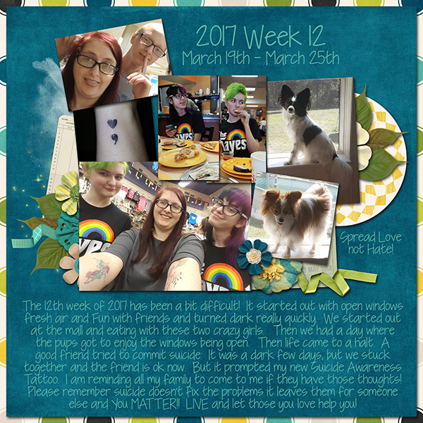 2017 Week 12 -- March 19th - March 25th