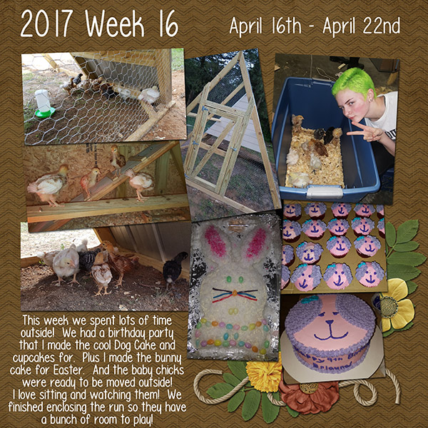 2017 Week 16 -- April 16th - April 22nd