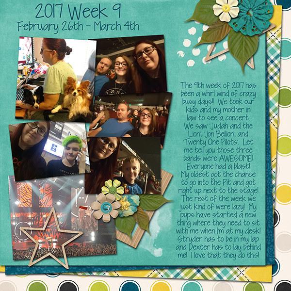 2017 Week 9 -- Feb 26th - March 4th