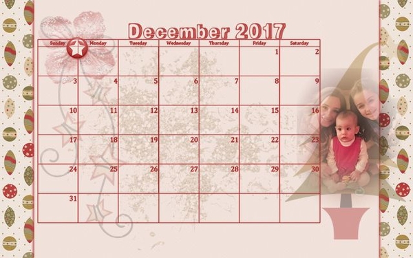 201712 Calendar