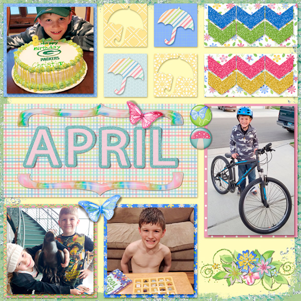 2018 april_our family calendar