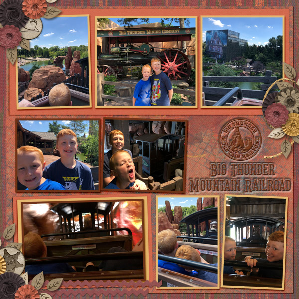 2018 Big Thunder Mountain Railroad
