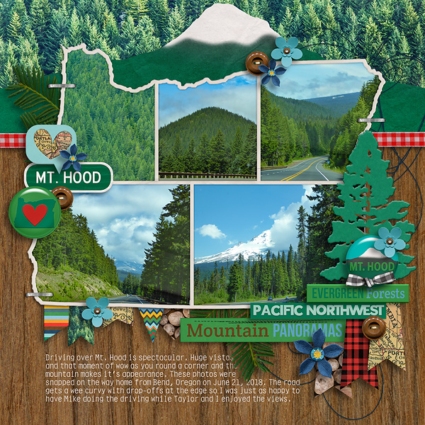 2018 Crossing over Mt. Hood Oregon