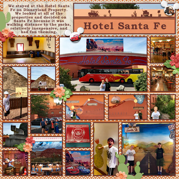 2018 Disneyland Paris Hotel Santa Fe