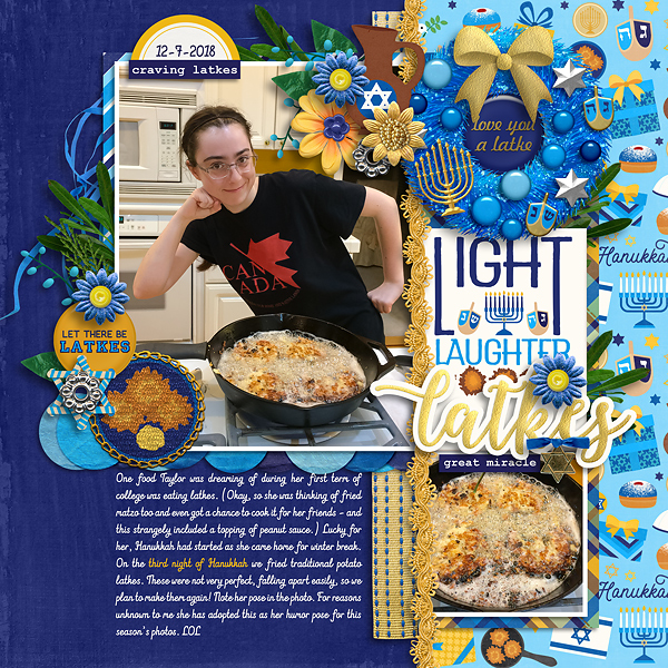 2018 Hanukkah Latkes