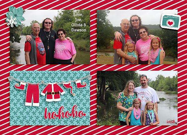 2018 In-laws' Christmas Card - Back