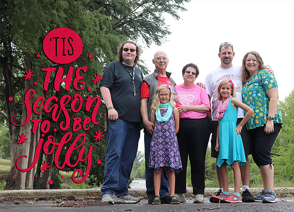 2018 In-laws' Christmas Card - Front
