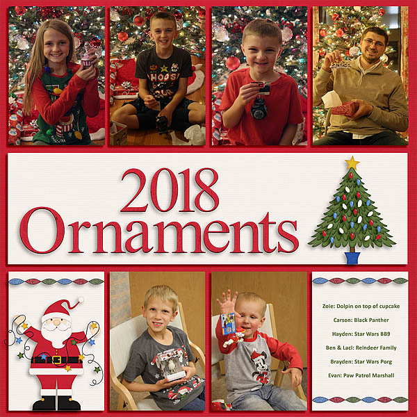 2018 Ornaments