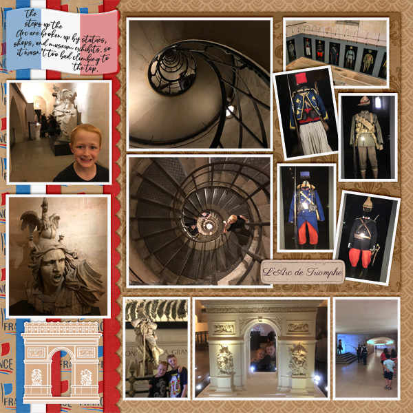 2018 Paris Arc de Triomphe Inside