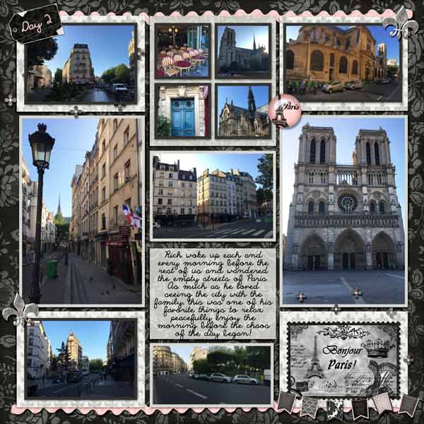 2018 Paris Empty Streets