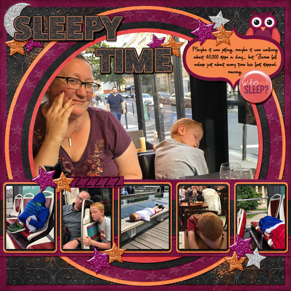 2018 Paris JP Sleeping