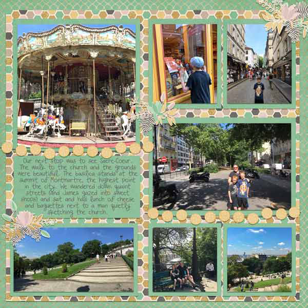 2018 Paris Sacre Coeur Area